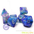 Bescon Magical Stone Dice Set Series, 7pcs Polyhedral RPG Stone Dice Set